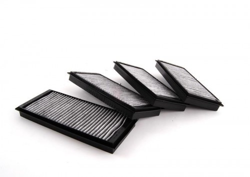 Set, microfilter/activ, charcoal filter