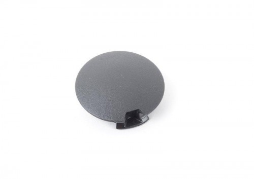 Car towing eye cover black
