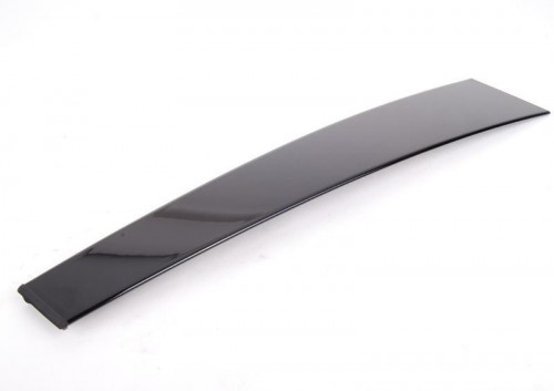 Door left front B-pillar trim cover black