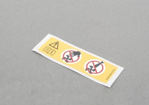 HINWEISSCHILD INFORMATION LABEL