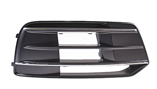Air intake grille dark chrome matt/al