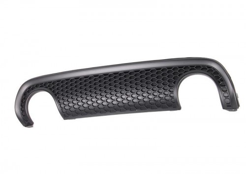 Satin black overlay