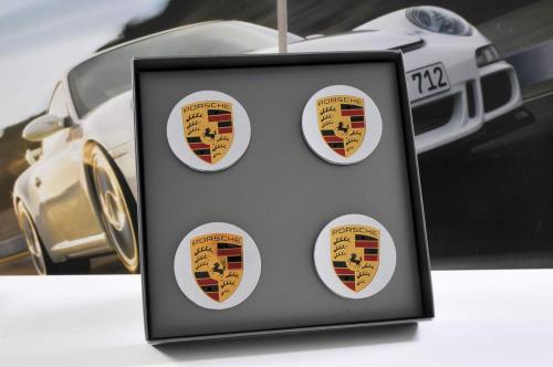 Porsche Hub cap Set Coloured