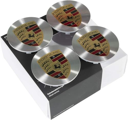 Porsche Hub cap Set Coloured
