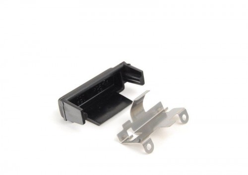 Push-button Black mat